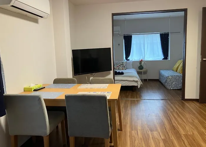 Ueno302 Family Room Wide Room Free Wi-Fi No Limited